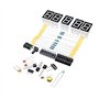 ARCELI En ligne DIY Digital LED 1Hz-50MHz Cristal Oscillator Fréquence Compteur Mètre Testeur Kit Outil