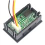 ARCELI 100174 Multimètre Numérique Double Affichage à LED Voltmètre DC 4.5V à 30V Ampèremètre 0 à 50A Tension Courant Compteur V
