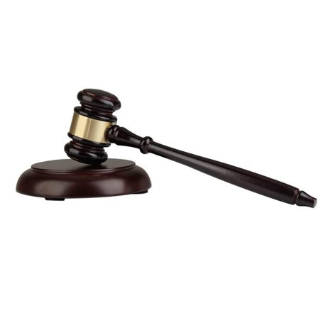 Sourcemall – Marteau et bloc en bois pour juge