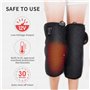 Comfier Coussin Chauffant Genouillère de Massage - Chauffe Pieds avec Masseur de Vibrations - Appareil de Massage pour Cuisses e