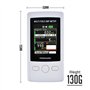 Multi-Champ EMF Mètre Poche ELF RF Gauss Mètre 2000mG Électromagnétique Électrique RF Champ Force Testeur avec Attention Indicat
