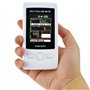 Multi-Champ EMF Mètre Poche ELF RF Gauss Mètre 2000mG Électromagnétique Électrique RF Champ Force Testeur avec Attention Indicat