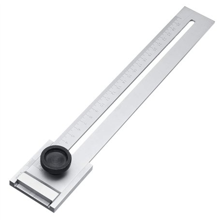 FireAngels Jauge de marquage de coupe de vis de 0 à 200 mm/0 à 250 mm pour le travail du bois