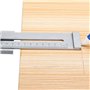 FireAngels Jauge de marquage de coupe de vis de 0 à 200 mm/0 à 250 mm pour le travail du bois, la mesure de l'acier au carbone, 