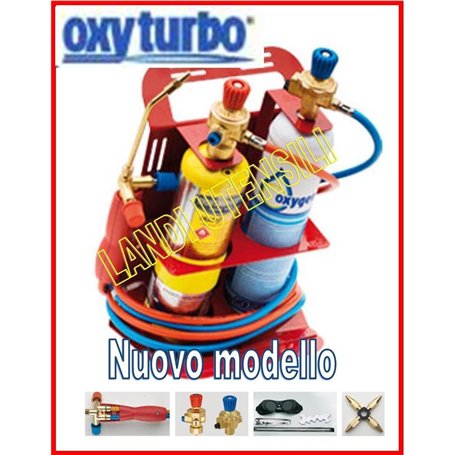 Chalumeau Turbo Set 110 pour soudure - fer avec baguettes Castolin