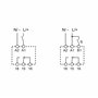 Finder 800102400000PAS Relais temporisé modulaire multifonction multi-tension 1RT 16 A de 12 à 240 Vac/dc 0,1 s à 24 h