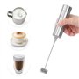 Mousseur à lait électrique, outil de mélange de cuisine pour batteur à lait portable à moteur de 19000 tr/min pour mousseur de l