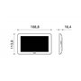 VIMAR K40957 Moniteur additionnel Couleur LCD 7in Mains-Libres avec écran Tactile et Connexion Wi-FI pour kit visiophone connect