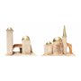 Accessoires pour Crèche - Maisons Arabes (2 Sujets)
