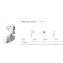 MET Casque Rivale MIPS Blanc Brillant T.l 58-61 Mixte, Non défini, T.A