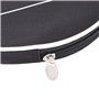 Housse de Raquette de Ping-Pong Lisse, Fait de Tissu Oxford + éponge pour Ranger Les Raquettes et Balles de Tennis de Table（Noir