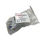 Adaptateur réducteur d'angle fiche 16A prise trivalente 10 16A + Schuko peu encombrant, blanc
