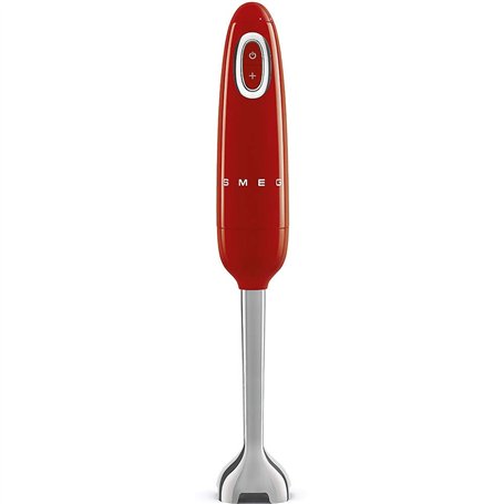 Smeg HBF01RDEU | Mixeur plongeant | 700W | Couleur : Rouge