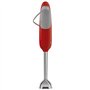 Smeg HBF01RDEU | Mixeur plongeant | 700W | Couleur : Rouge