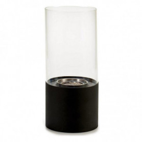 Brûleur Noir Métal verre Métal (12 x 26 x 12 cm) 32,99 €
