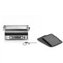 Grill multifonctions - BRAUN - Multi Grill 9 Pro - 2200 W - 3 positions de chauffe - Noir / Acier