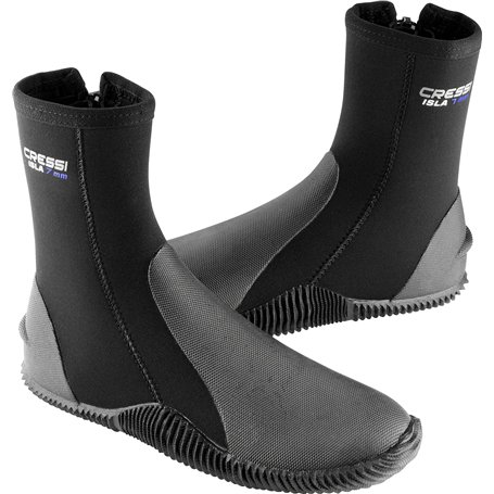 Cressi Sub S.p.A. Isla Boots 7 mm Chaussons de Plongée néoprène 7mm Mixte Adulte