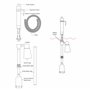 Amtra Handy - Aspirateur Aquarium Electrique - Accessoire de Nettoyage et Entretien, Idéal pour Le Sable et Gravier, Indispensab