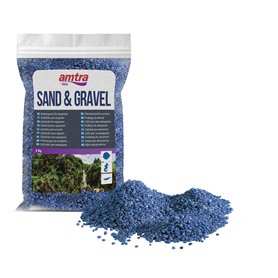 AMTRA Quartz en Céramique pour Aquariophilie Bleu 2 kg Pour Anniversary