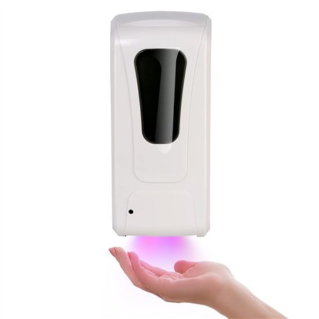 Gelly Plus Distributeur Automatique de Gel désinfectant pour Les Mains avec lumière UV désinfectante