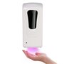 Gelly Plus Distributeur Automatique de Gel désinfectant pour Les Mains avec lumière UV désinfectante