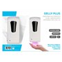 Gelly Plus Distributeur Automatique de Gel désinfectant pour Les Mains avec lumière UV désinfectante