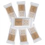 100 pcs Savon d'hôtel jetable 10 GR, Ligne de courtoisie pour hôtels et Chambres d'hôtes, Mini Savon pour Le Corps