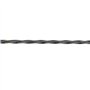 Rampe forgé pour cheminée 60 cm en fer forgé