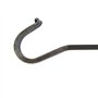 Rampe forgé pour cheminée 60 cm en fer forgé