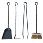 CRUCCOLINI CG441-DESIGN GRAFFITE - KIT ACCESSOIRES CHEMINÉE