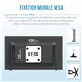 Atlantis A05-T22A-VHDM Moniteur tactile 22 pouces, écran 10 touches, Full HD 1920x1080, HDMI VGA DP, inclinable 15°-50°, verre d