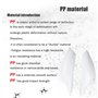 Jodriva Garde-Boue arrière en Plastique PP for Moto, Kit de carénage de Protection latéral for Pit Bike 65 YH65, véhicule Tout-T