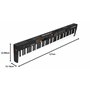 Studiologic - NUMA COMPACT 2x - Piano, orgue et synthétiseur numérique 88 notes toucher semi-lesté - amplification 2x10 W