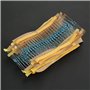 Kit de composants électroniques Diodes LED Transistor Condensateurs électrolytiques Kit de résistances dans de petits sacs