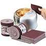 1pcs nettoyage éponge Outils ménagers ustensiles de cuisine accessoires lavage de l'éponge Emery