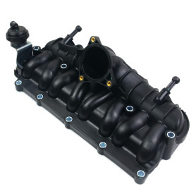 Bisenya Collecteur d'admission avec unité de dépression Compatible avec 2.0 TDI 125KW BMN BKP 2003-2011 03G129713AS 03G129713AF