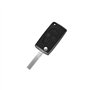 1neiSmartech Coque Coque de clé télécommande 4 Touches de Rechange Compatible pour Voiture Peugeot 807 1007 et Autres modèles cl