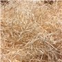 Luvit & Lumoè Paille decorative à garnir panier Frisure de bois pour les colis | Offre 1 kg | Matériel de remplissage pour embal