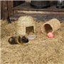 Luvit & Lumoè Paille decorative à garnir panier Frisure de bois pour les colis | Offre 1 kg | Matériel de remplissage pour embal