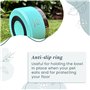 A CA MIA Gamelle pour Chien et Chat « Patera Line » en Acier Inoxydable hypoallergénique avec Chambre à Double Couche pour Alime
