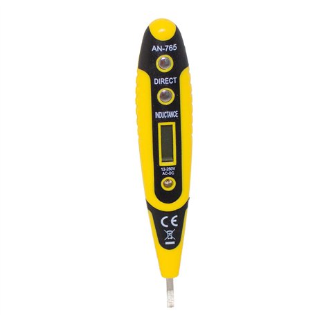 A2ZWORLD Recherche de Phase Numérique Détecteur de Tension Affichage Led - Stylo de Recherche Numérique Multifonction Test de Te