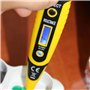 A2ZWORLD Recherche de Phase Numérique Détecteur de Tension Affichage Led - Stylo de Recherche Numérique Multifonction Test de Te