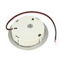 Mini projecteur à LED encastré 12V 24V 3W, tactile marche/arrêt et gradateur directement à partir du projecteur lui-même (Argent