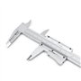 WIKISTORE PROFESSIONNEL VIS DE CALIBRE NONIUM COMBINEE 200 mm, Pied à coulisse vésimal avec becs de 50 mm, Pied à coulisse en ac