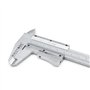 WIKISTORE PROFESSIONNEL VIS DE CALIBRE NONIUM COMBINEE 200 mm, Pied à coulisse vésimal avec becs de 50 mm, Pied à coulisse en ac