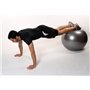 Ballon de fitness 52 cm (éclats) – Bleu