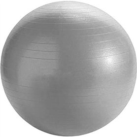 Ballon de fitness 52 cm (anti-éclatement) – Gris
