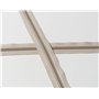 IPEA Fermeture Beige Chaîne Continue de 5 Mètres + 15 Curseurs en Métal – Chaîne Mesure #5 – Made in Italy – Charnières en Nylon