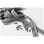 IPEA Fermeture éclair de la marque continue de 5 mètres + 15 curseurs en métal – Chaîne mesure #5 – Made in Italy – Charnières e