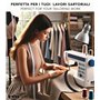 IPEA Fermeture éclair Noire Chaîne Continue de 5 Mètres + 15 Curseurs en Métal – Chaîne Mesure #5 – Made in Italy – Charnières e
